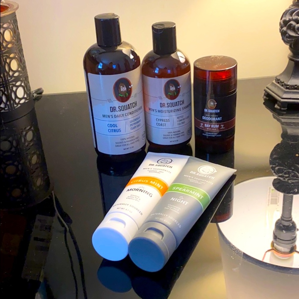 Dr. Squatch products